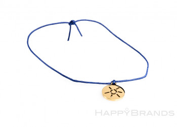 Schiebeknotenband-mit-Logo-Charm