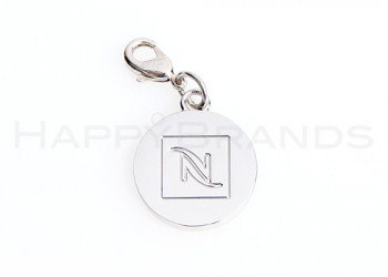 Lederarmband-Werbeartikel-Logo-Zink-Anhaenger