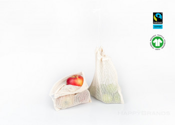 Werbeartikel Gemuesebeutel aus Bio Baumwolle Food Bag Set Sonderproduktion