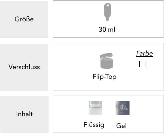 Hand-Desinfektionsgel-Karabiner-Flasche-30ml-Optionen Hand-Desinfektionsgel-Karabiner-Flasche-30ml-Optionen