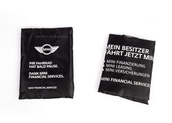 Werbepraesent Werbe-Sattelregenschutz Mit Logo Fahrradsattel-Schoner