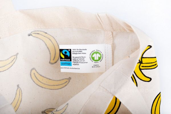 Ekologisk bomullsväska fair trade GOTS-märke