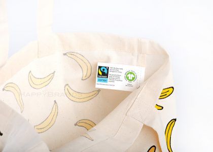 Borse in cotone biologico certificato Fairtrade-GOTS