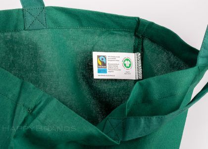 Omaggio di borse biologiche per la fiera