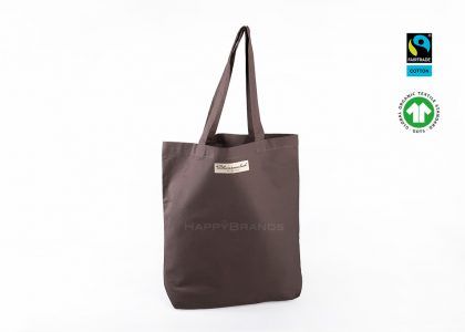 Shopper realizzata in cotone biologico