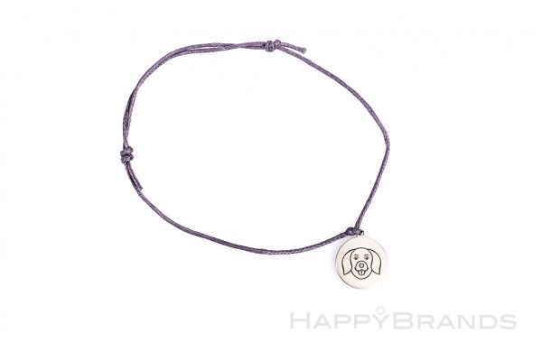 Lucky bracelet with charm