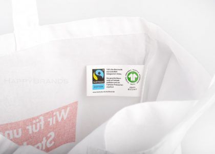 Borsa ecologica-cotone biologico-Fairtrade-GOTS-Organico