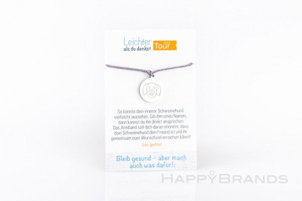 Sliding knot ribbon corporate gift