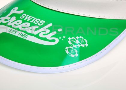 Have a sun visor cap made in your own design