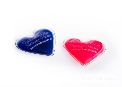 Produttore di cuscinetti termici in gel promozionali a forma di cuore