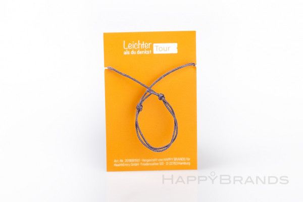 Wish bracelet with individually printed card