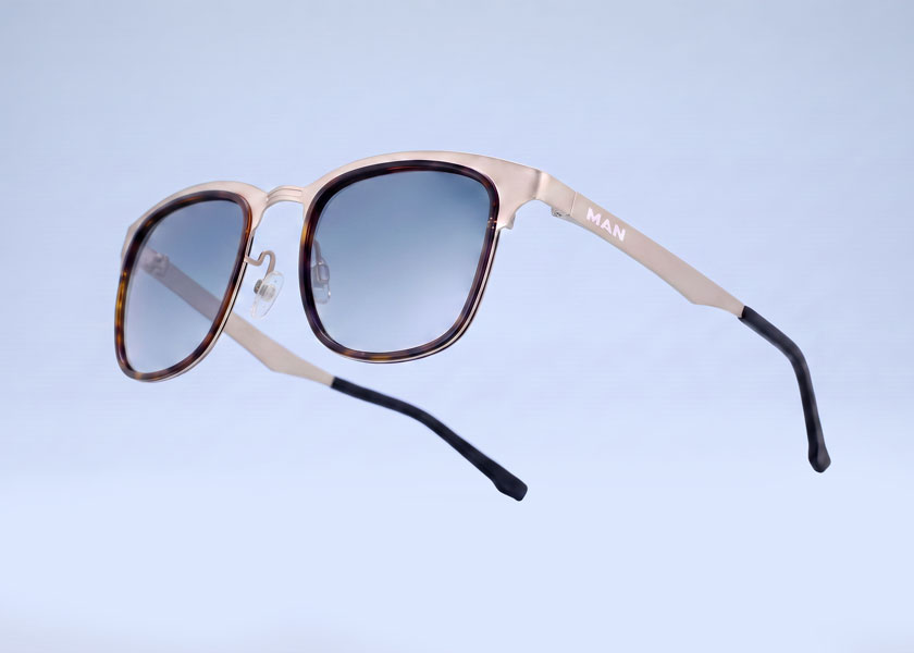 Bedruckte Piloten-Werbesonnenbrille, Sonnenbrille Pilot als Werbemittel, GiveAway & Promotionartikel