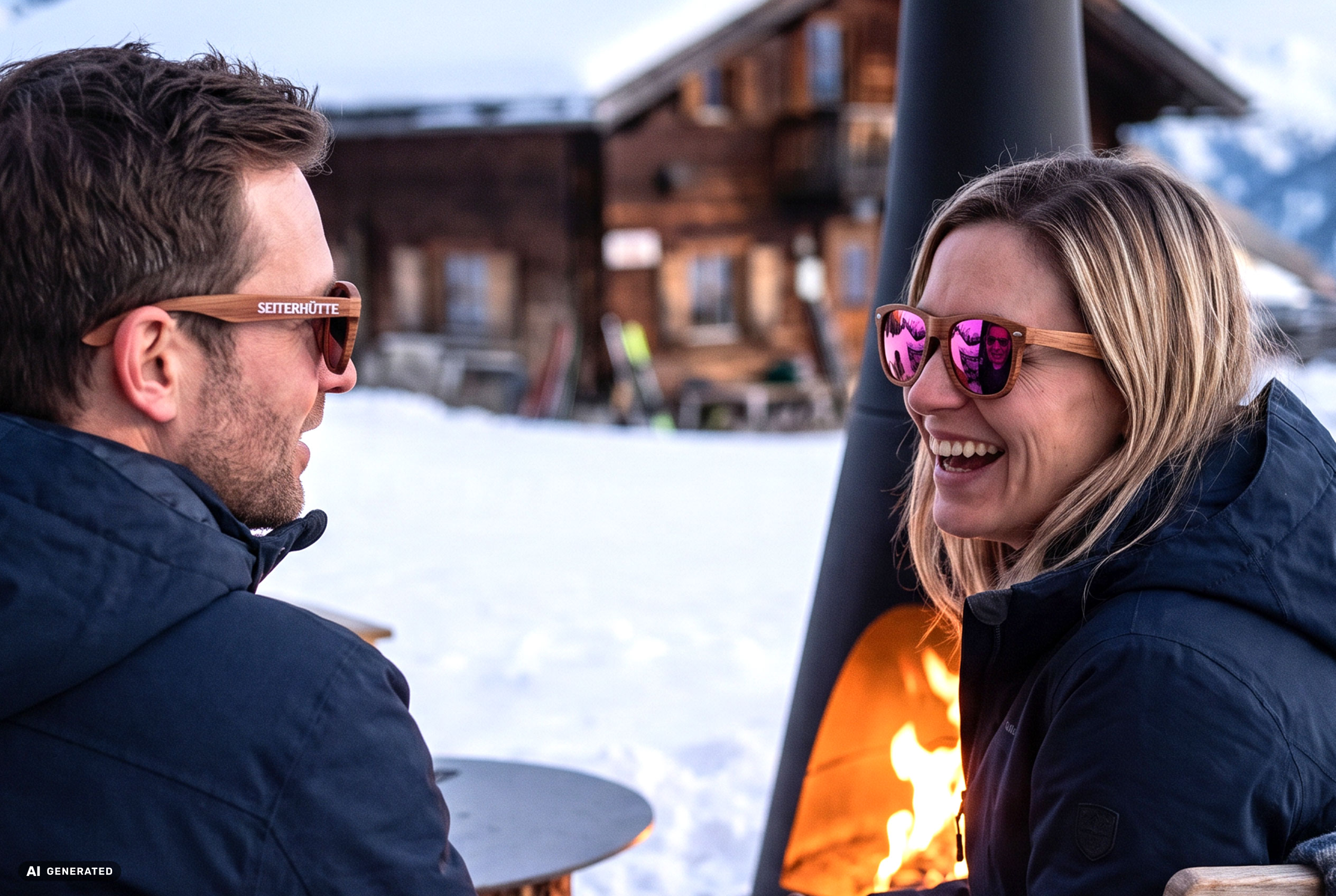 Sonnenbrillen in Holz-Optik mit eigenem Logo als exklusives Werbemittel