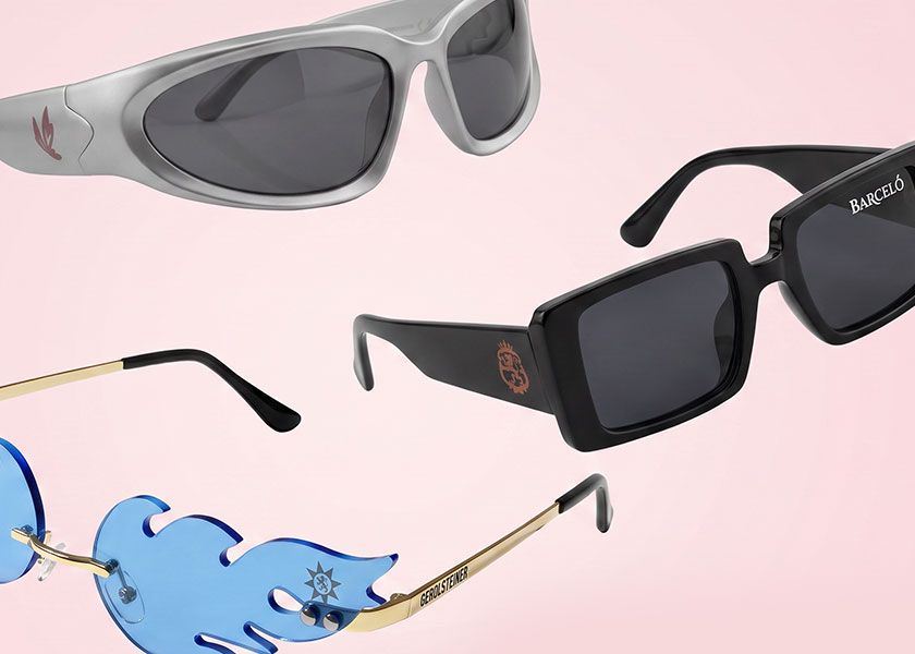 sonderanfertigung-sonnenbrille-mit-logo-text-als-werbeartikel Werbemittel Werbeartikel Sonnenbrille Sonderanfertigung