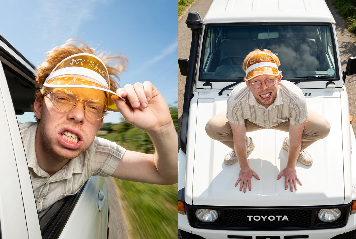 Sun Visor Cap als Werbemittel