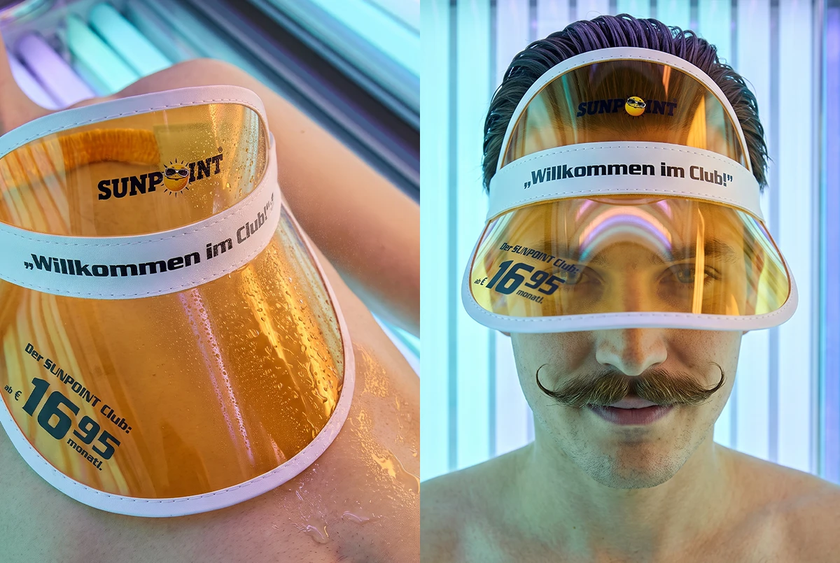 Visor Kappe personalisiert
