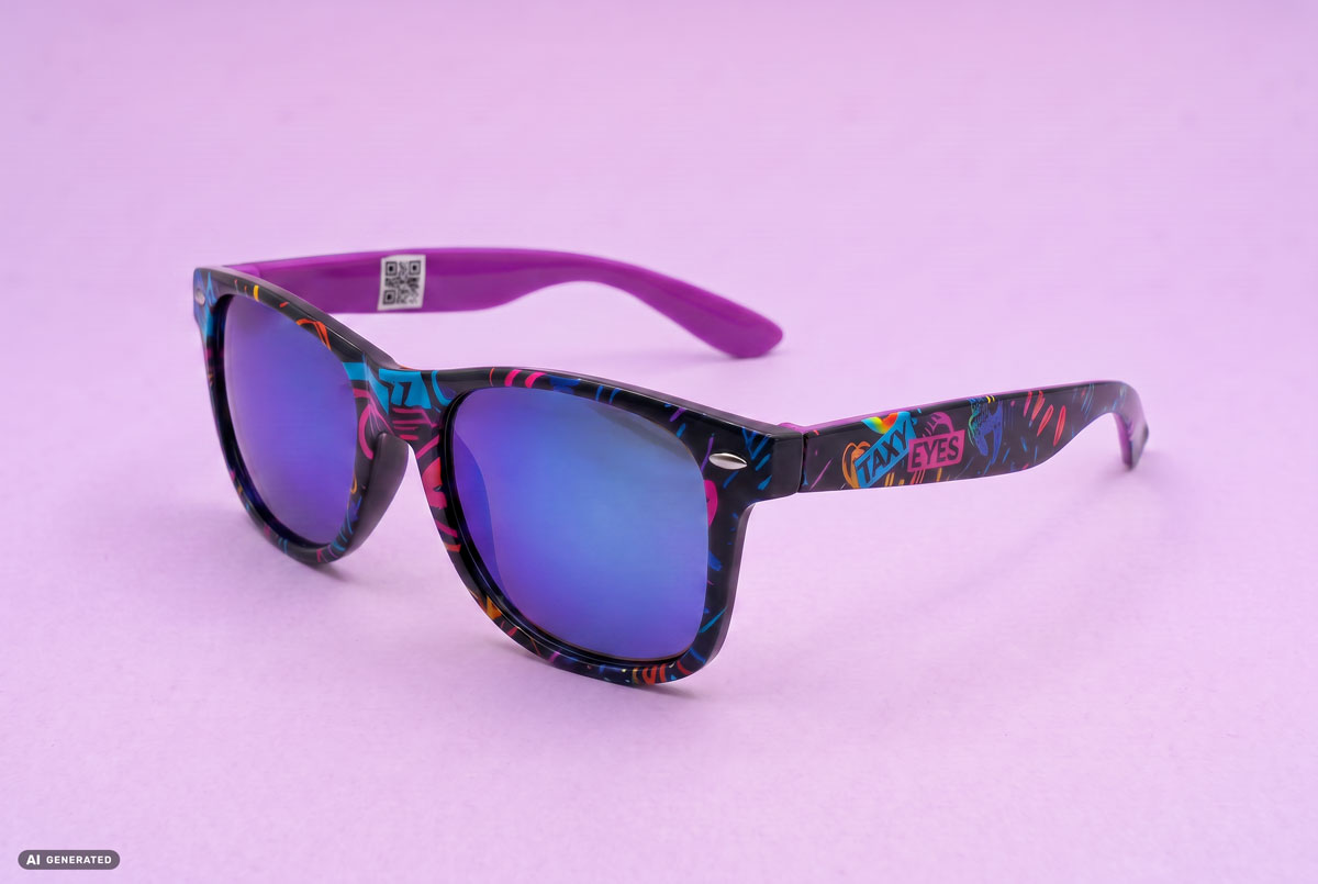 Sonnenbrille mit Allover-Druck bieten Ihnen totale Gestaltungsfreiheit
