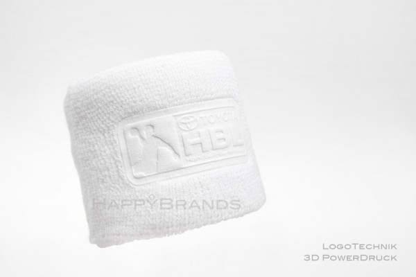 Frottee Armbänder bedrucken in 3D
