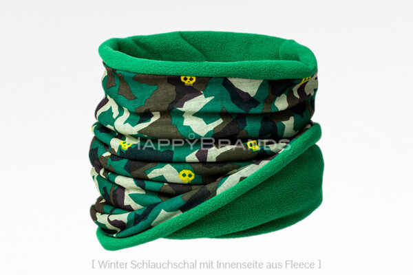 Tubeschal mit Fleece