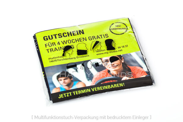 Multifunktionstuch als Werbegeschenk