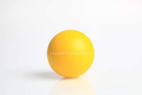 Antistress ball promotional item orange