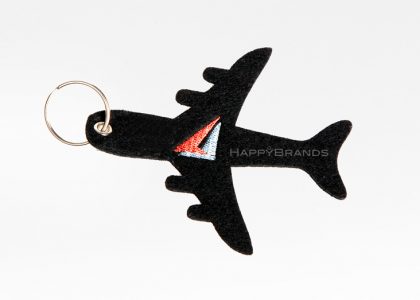 Felt keychain logo die cut