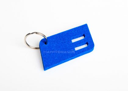 Felt key loop individual shape