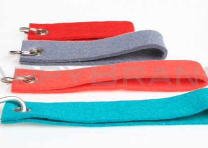Felt keyring promotional item