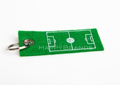 Felt keyring-own-motif-flocking