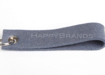 Felt keychain-merchandise-grey