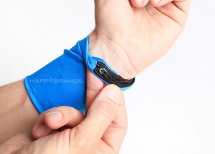 Materiale promozionale del portafoglio da polso
