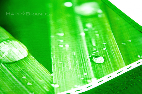 Display pubblicitario con motivo desiderato fotorealistico con stampa permanente in tessuto PP-1024