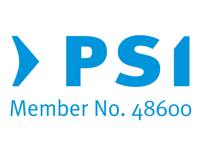 PSI reklamprodukter nätverk medlem logotyp