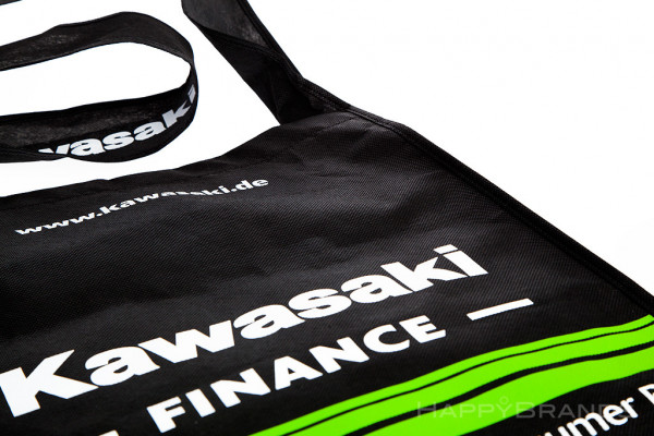 Permanent väska tillverkad av PP non-woven material, märkesetikett 1024