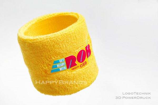 Schweissband mit eigenem Logo