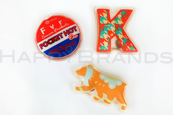 Fickvärmare merchandising logotyper