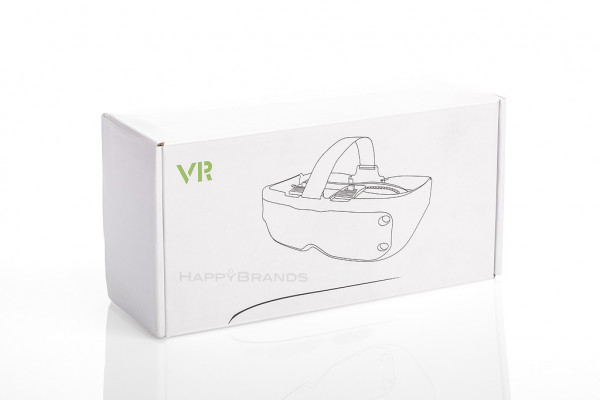 We are your VR glasses manufacturer. Here in white cardboard packaging