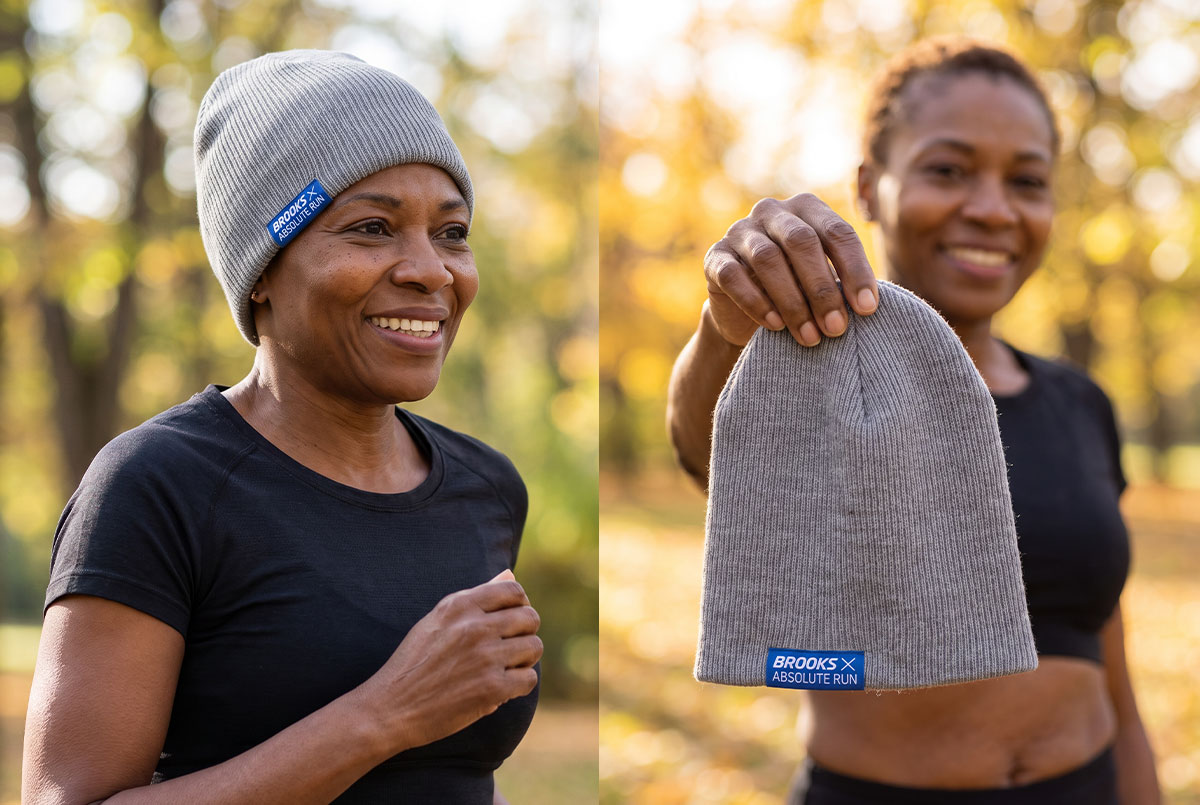 Werbebeanie mit Firmenlogo