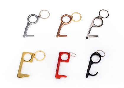 Hands-free door opener in desired color promotional item
