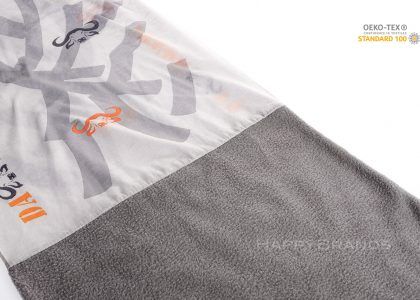 Corporate gift fleece tube towels