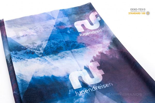 Multifunktionell scarf individuellt tryckt