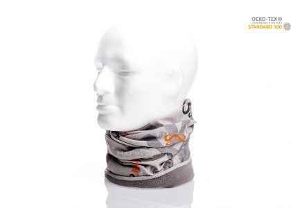 Promotional fleece tube scarf