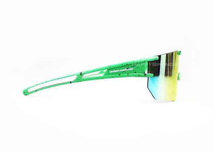 Promobrille-Sonnenbrillen Shield Werbegeschenk Individuelle Sonderanfertigung