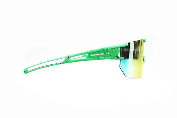 Promobrille-Sonnenbrillen Shield Werbegeschenk individuelle Sonderanfertigung