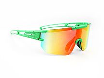 Shield sunglasses printed with company logo as a company gift Merch 215