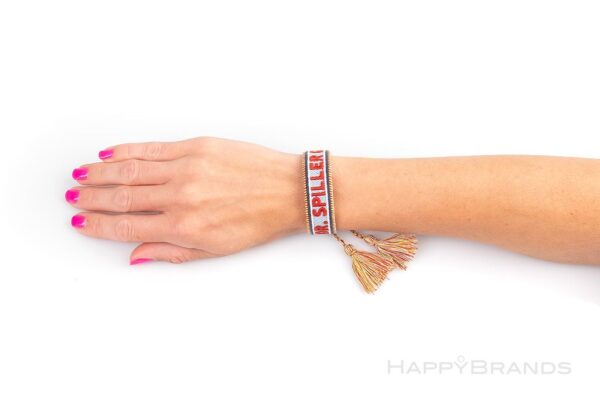 GiveAways gewebte Ibiza-Stoffarmbaender als individuelle Herstellung, individuelle Sonderanfertigung