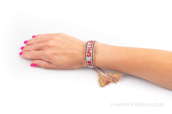 Hersteller, Importeur, Anbieter & Lieferant von gewebten Baumwoll-Armbaendern mit Firmen-Logo