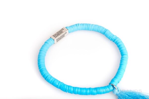 Firmengeschenk Heishi Summer Armband mit Werbe-Motiv herstellen lassen