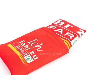 Firmengeschenk Sattelueberzug Mit Werbemotiv Hersteller Produzent Fahrradsattelschutz