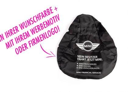GiveAway Werbe RPET Sattelcover Mit Firmenlogo Bedrucken Fahrradsattelbezug